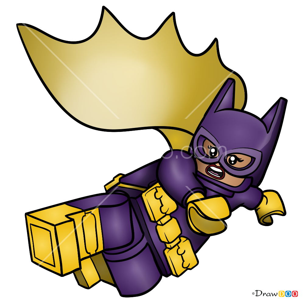 How to Draw Batgirl, Lego Batman Movie